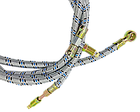Топливопровод низкого давления в металлической оплетке 3 штуцера L=2950 мм