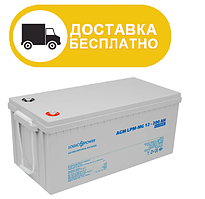 Акумулятор LogicPower LPM-MG 12 — 200 AH мультигелевий для котлів, автономних систем