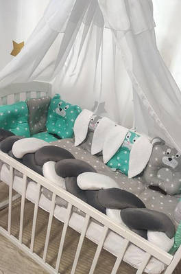 Набори постільної білизни в ліжечко