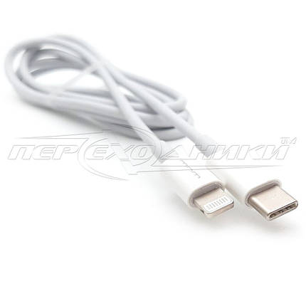 Кабель TYPE-C to Lightning (хорошее качество), 1 м, белый, фото 3