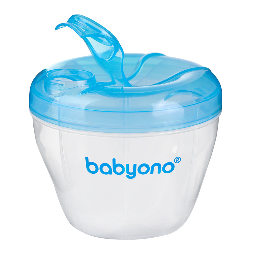 Контейнер для молочної суміші на 4 порції синій BabyOno (5904341207157)