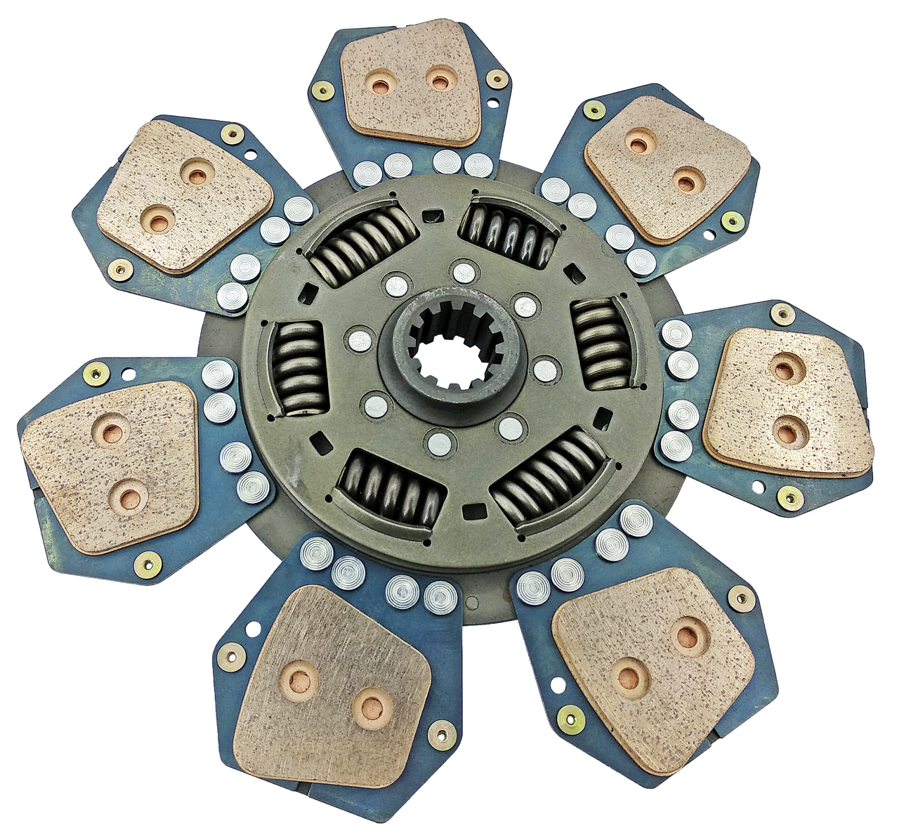 Диск зчеплення МТЗ-80-2022 7 пелюсток, металокераміка. Диск зчеплення МТЗ 80 металокерамічний, фото 1