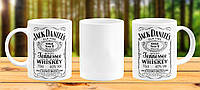 Чашка с принтом кружка Jack Daniels джек дениелс Прикольная С принтом чашка подарок парню мужчине