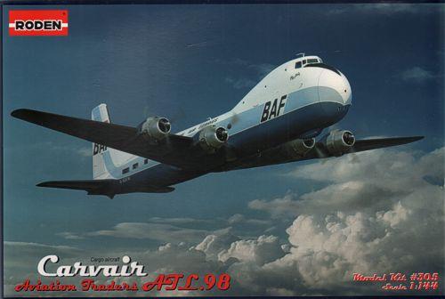 Пластикова модель 1/144 Roden 305 Транспортній літак Aviation Traders ATL.98 Carvair, фото 1