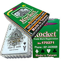 Карты для покера Rocket 100% Plastic Playing Cards 54