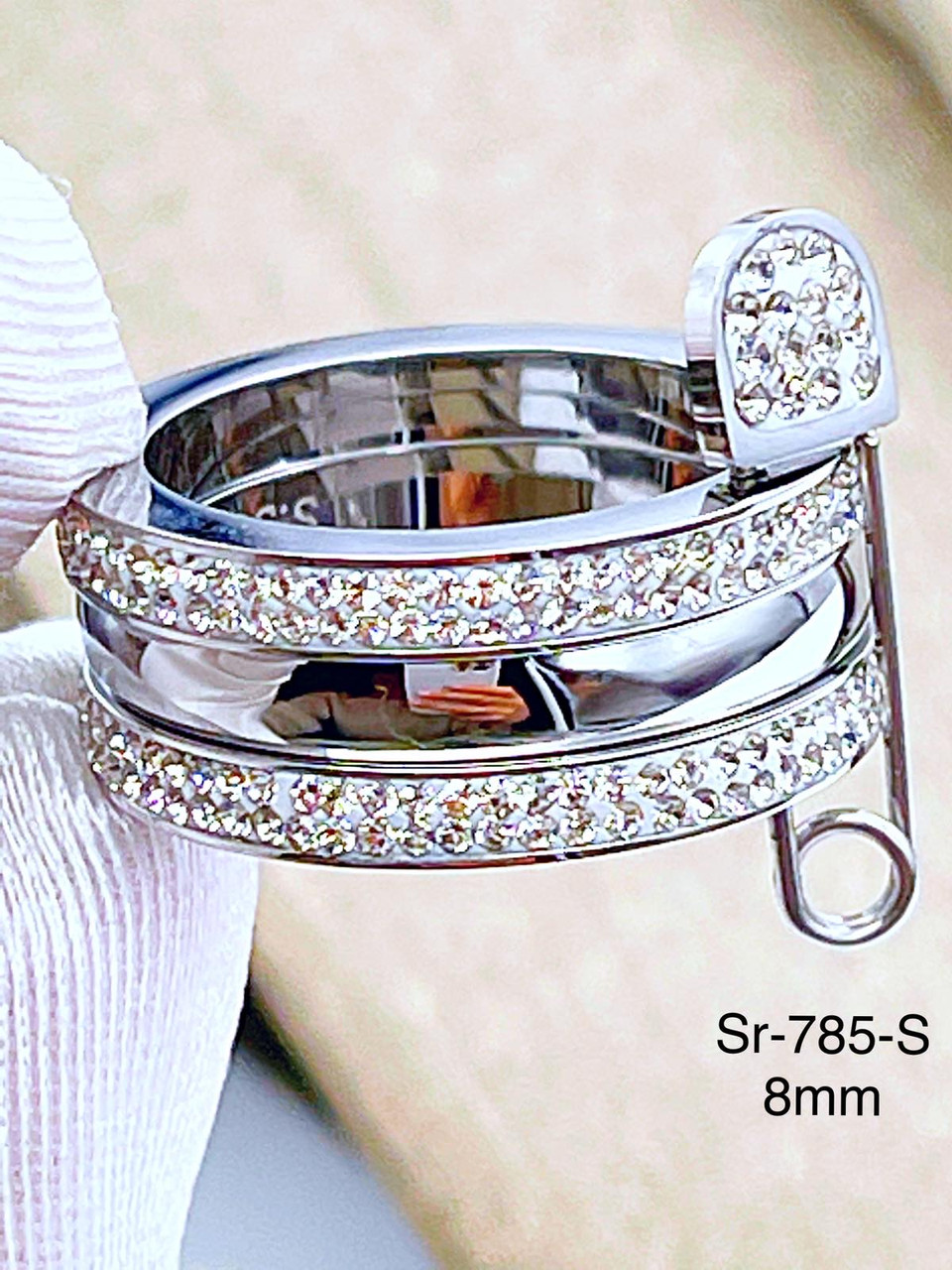 Кільце Stainlees Steel преміум Sr-785(6)