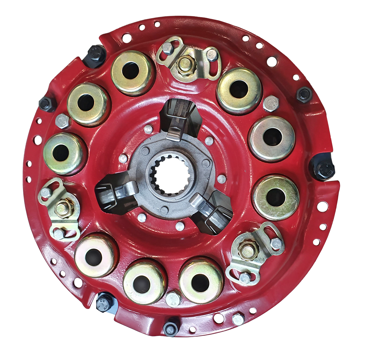 Диск зчеплення нажимной МТЗ-80, 82 у зборі (корзина) нового зразка, фото 1