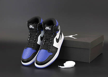 Жіночі кросівки Nike Air Jordan.Black/White. ТОП Репліка ААА класу., фото 2