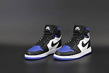 Жіночі кросівки Nike Air Jordan.Black/White. ТОП Репліка ААА класу., фото 2