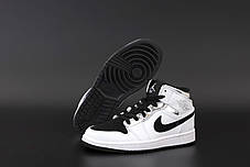 Жіночі кросівки Nike Air Jordan.Black/red . ТОП Репліка ААА класу., фото 2