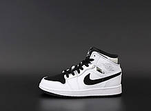 Жіночі кросівки Nike Air Jordan.Black/red . ТОП Репліка ААА класу., фото 3