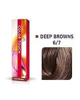 Фарба для волосся Wella Color Touch  6/7 темний блонд коричневий