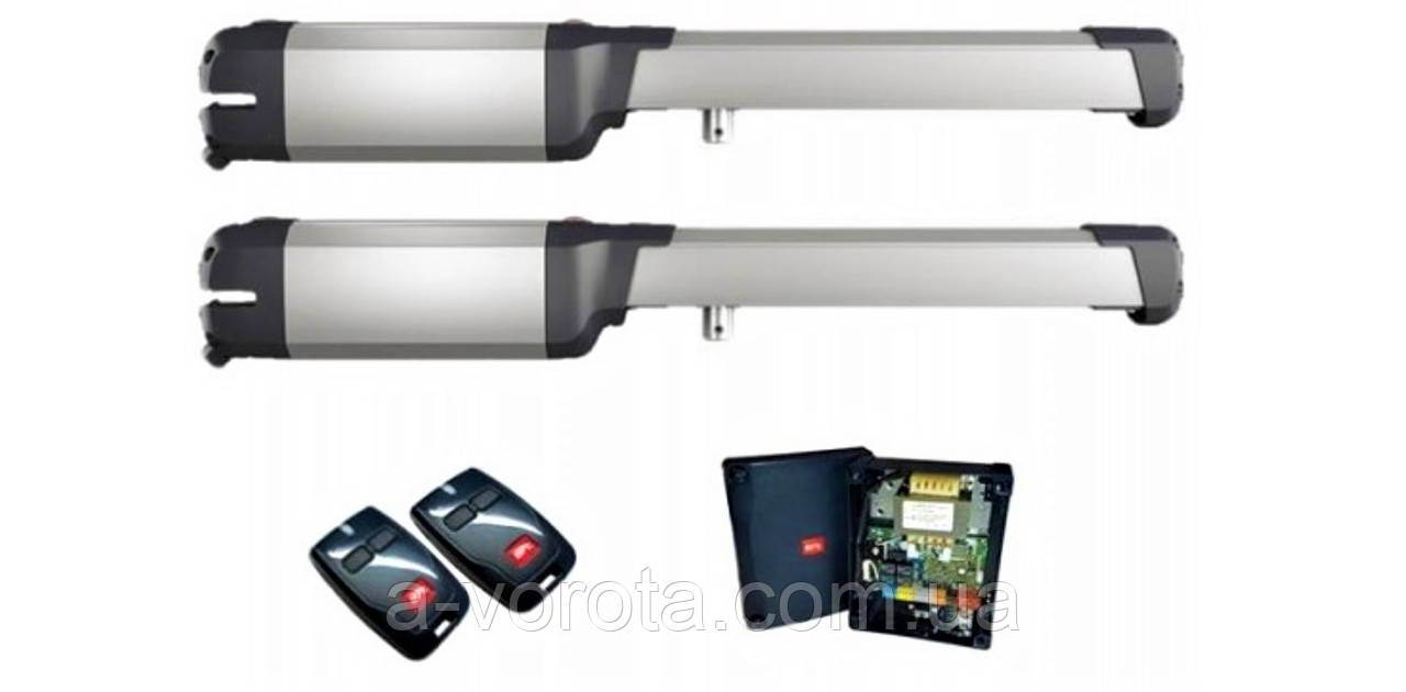 BFT PHOBOS BT A40 kit автоматика для розпашних воріт комплект