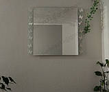 Дзеркало з LED-підсвіткою,метелики 800 мм/700 мм, L 56, фото 2