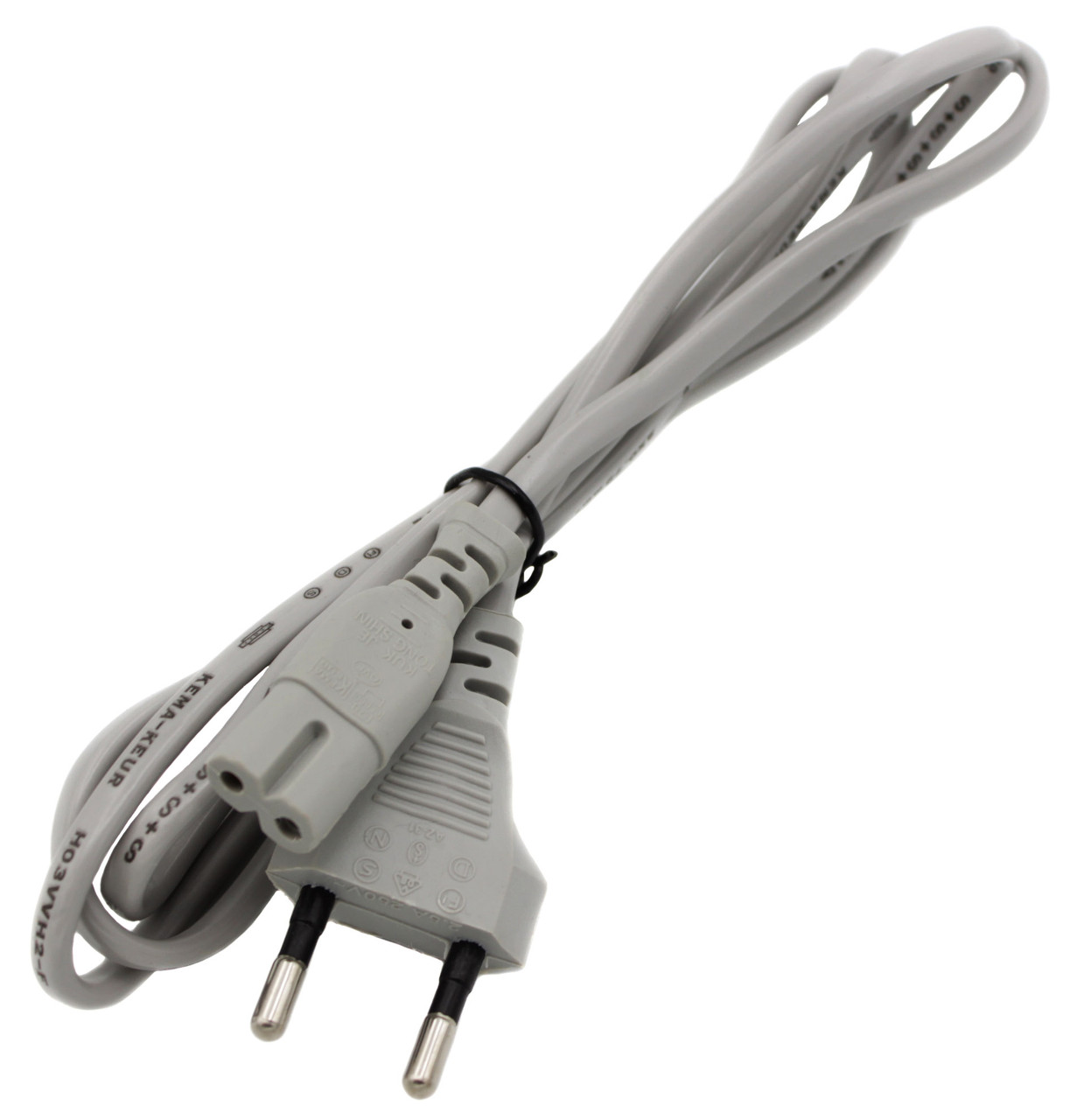 Кабель живлення 220V для радіо 2PIN "Тонкий", фото 1