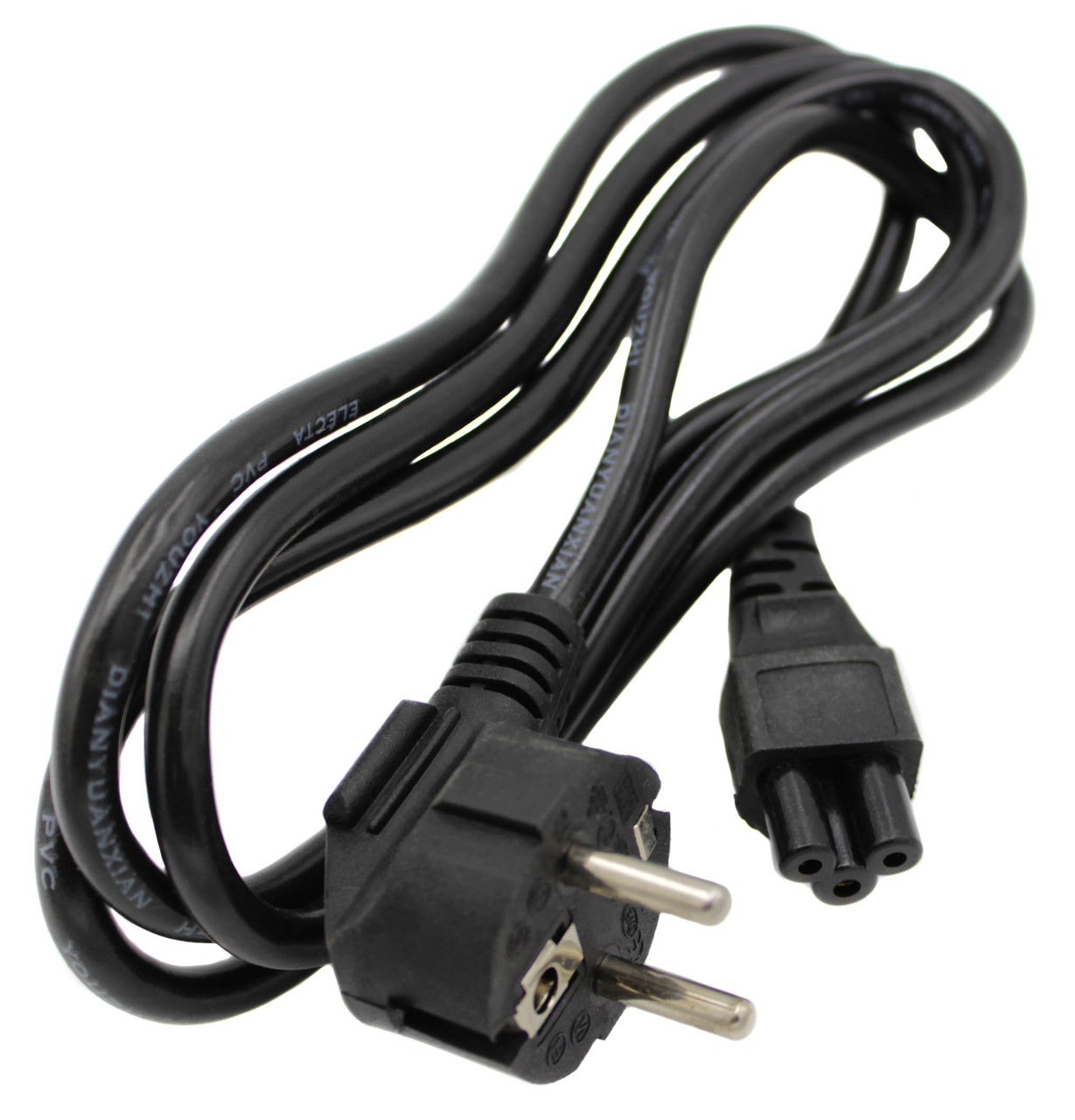 Кабель живлення 220V для ноутбука, конюшина, мікімаус