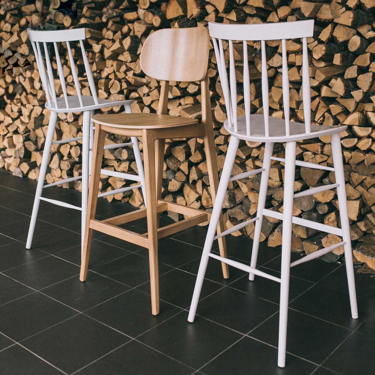 Дерев'яний стілець "Грація Барний" - фото 3 - id-p1358968169