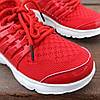 Червоні шкарпетки дитячі кросівки на шнурках літні сітка текстиль, фото 7