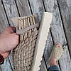Бежеві шльопанці сірі босоніжки, шльопанці тапки плетінки сандалії літні тапки, фото 3