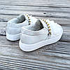 Білі туфлі дитячого кеди на дівчинку в школу взуття для шкільного взуття біла, фото 6