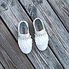 Білі туфлі дитячого кеди на дівчинку в школу взуття для шкільного взуття біла, фото 5