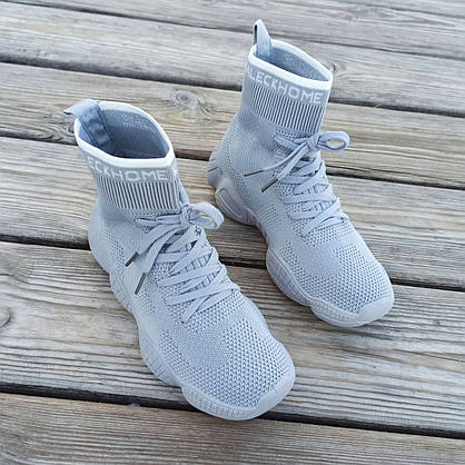 Сірі Adidas Yeezy 500 текстіль жіночі кросівки ададас висі 500\ розміри: 36-41, фото 6