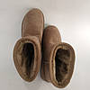 Уггі UGG короткі 16 см - висота сірі бежеві екологічна замша Жіночі уггі 36 р, фото 7
