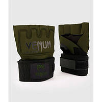 Бинты Venum Kontact Gel Glove Wraps Khaki/Black S