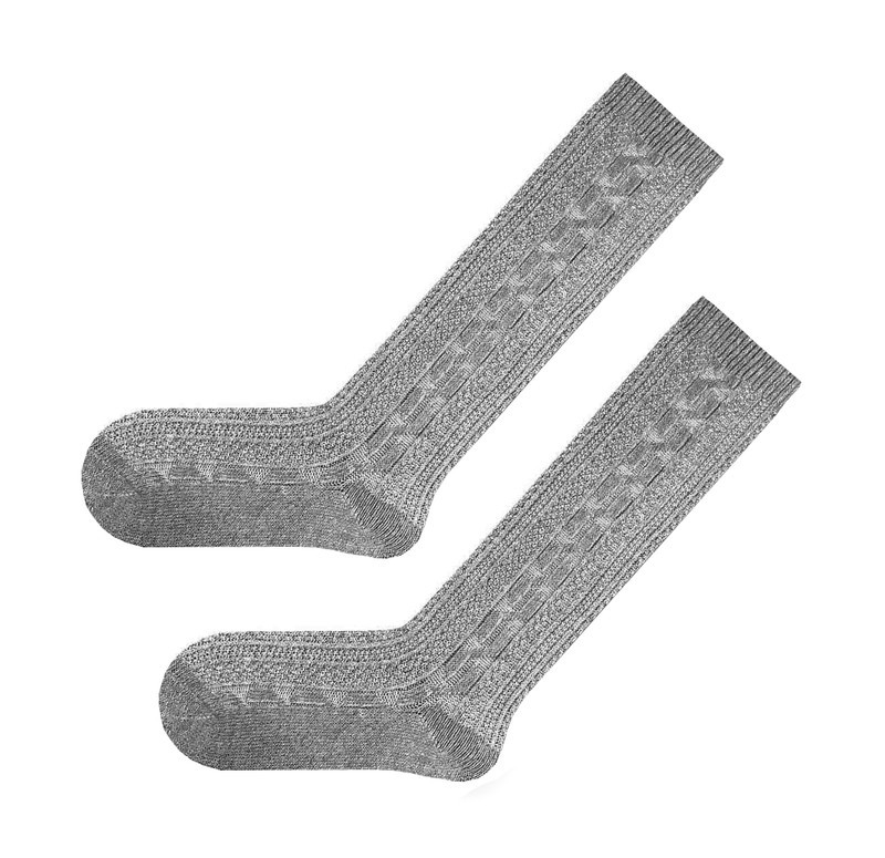 Зимові гольфи від SOX з люрексом. Колір: світло-сірий, фото 1