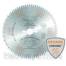 Пила дискова СМТ ORANGE CHROME D350-z108 універсальна для поздовжнього і поперечного пиляння з чистим різом