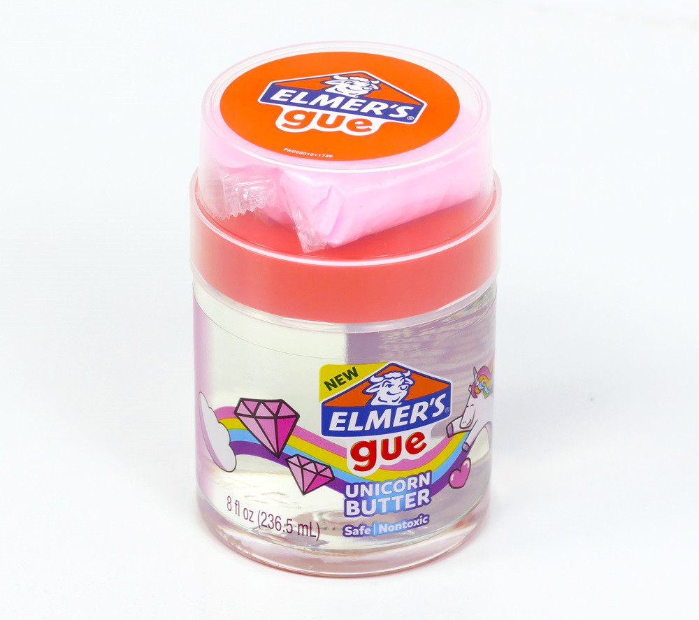 Прозорий Слайм Элмерс Єдиноріг з Повітряний Пластелін Elmer's Unicorn Butter Slime 236 мл (00578)