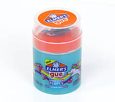 Слайм Елмерс Єдиноріг з Голографічним Декором Elmer's Unicorn Fluffy Slime 236 мл Блакитний (00579)