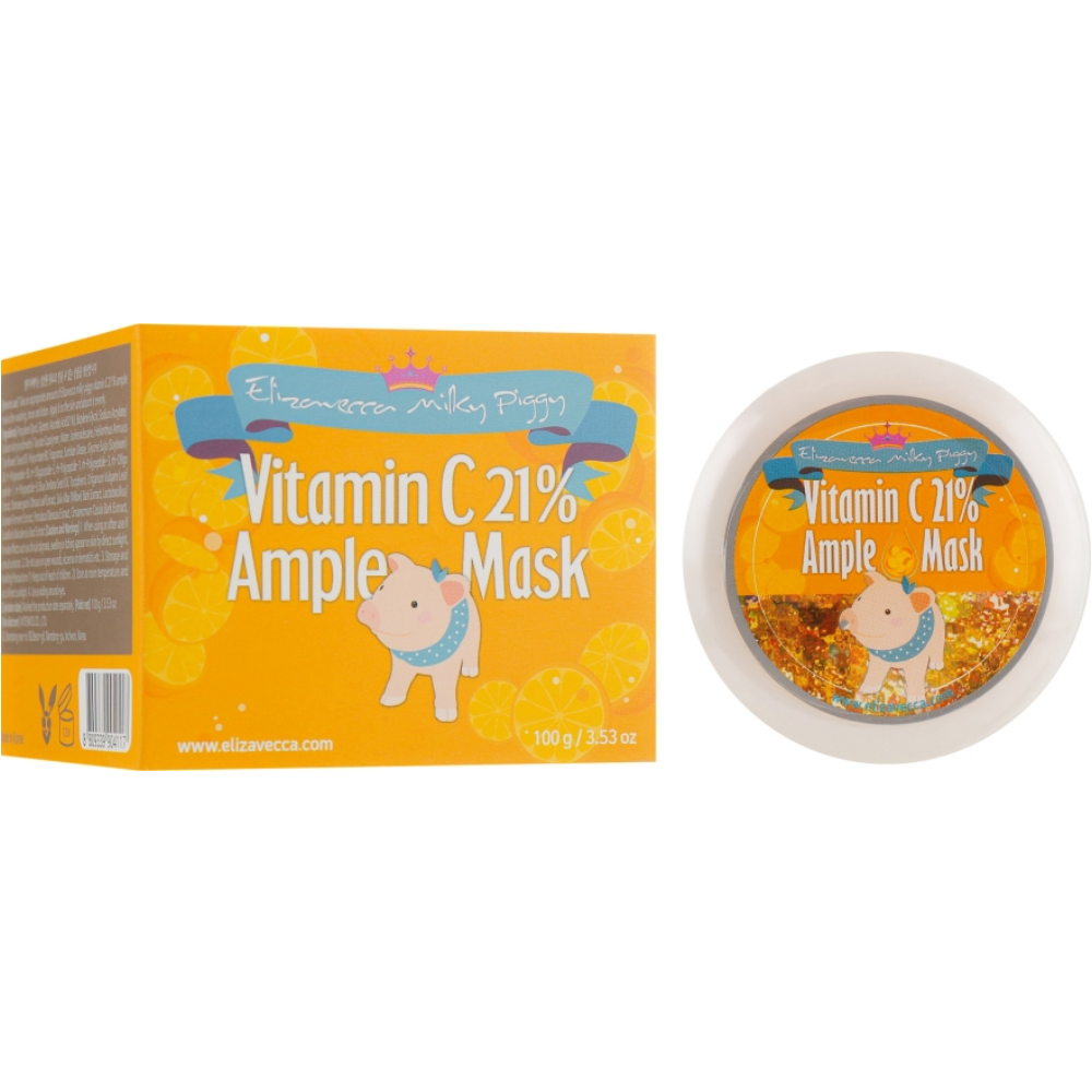 Маска для обличчя з вітаміном С Elizavecca Milky Piggy Vitamin C 21% Ample Mask 100 мл (8809339904117)