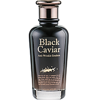Ліфтинг емульсія з 10% екстрактом чорної ікри Holika Holika Black Caviar Antiwrinkle Emulsion 150 мл, фото 3