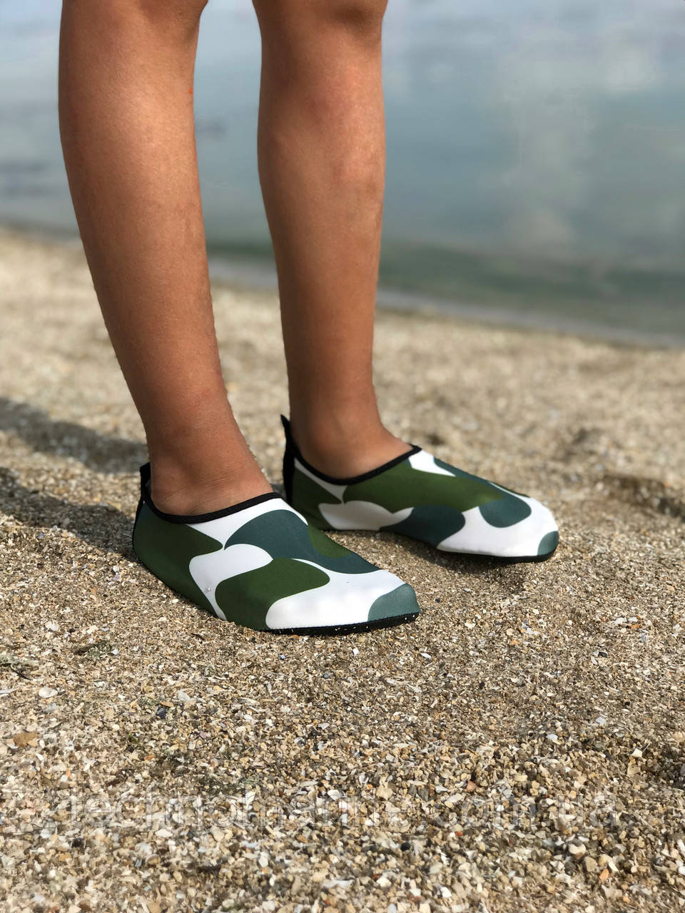 Неопренове взуття аквашузи Skin Shoes камуфляж розмір 37-38, фото 1