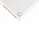 Захисний білий матовий чохол на MacBook New Pro 15" накладка на Макбук, фото 2