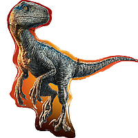 Фольгированный шарик Qualatex (США) (97 см) Динозавр раптор