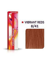 Фарба для волосся Wella Color Touch 8/41 Cвітлий блoндин черврний  попелястий