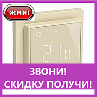 Терморегулятор Devireg SMART ivory Wi-Fi програмований (140F1142), термостат теплої підлоги, датчик Деві