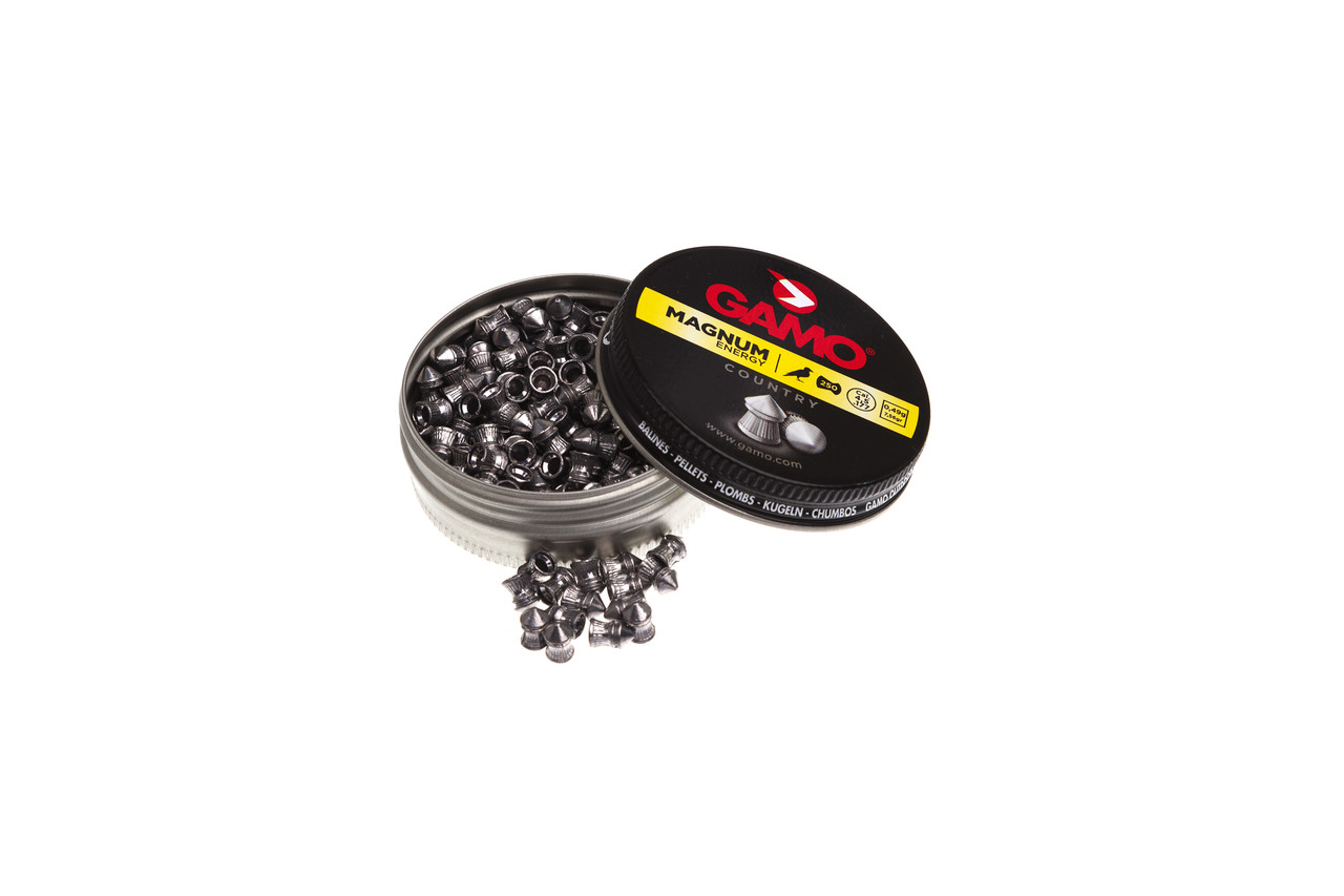Кульки гострі Gamo 0,49г Magnum 250шт. кал.4,5 Іспанія, фото 1