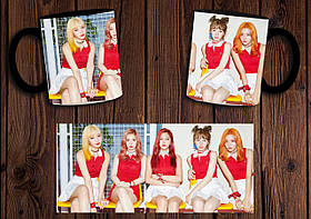 Чашка "Red Velvet" / Кружка Ред Вельвет №1 Чорний