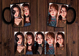 Чашка "Red Velvet" / Кружка Ред Вельвет №2 Чорний