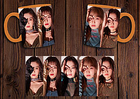 Чашка "Red Velvet" / Кружка Ред Вельвет №2 Помаранчевий