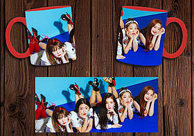 Чашка "Red Velvet" / Кружка Ред Вельвет №3 Червоний