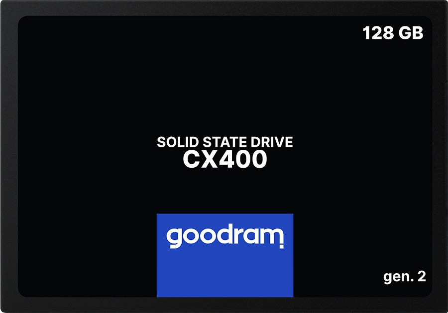 Накопитель SSD 128GB GoodRam CX400 Gen.2 2.5" SATAIII 3D TLC (SSDPR-CX400-128-G2), фото 1