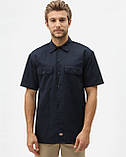 Рубашка Dickies Short Sleeve Work Shirt, Dark Navy, фото 3