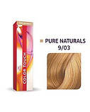 9/03 Фарба для волосся Wella Color Touch 9/03 льон, фото 3