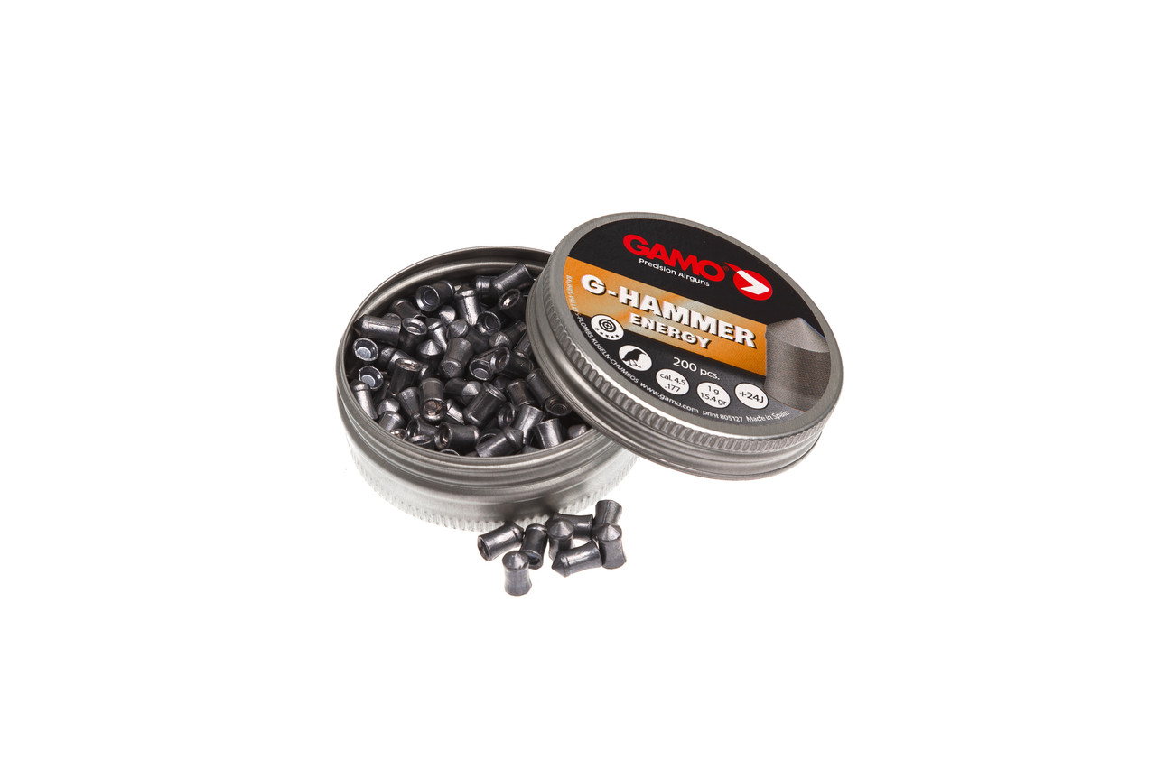 Кульки гострі Gamo 1,0г G-Hammer 200шт. кал.4,5 Іспанія