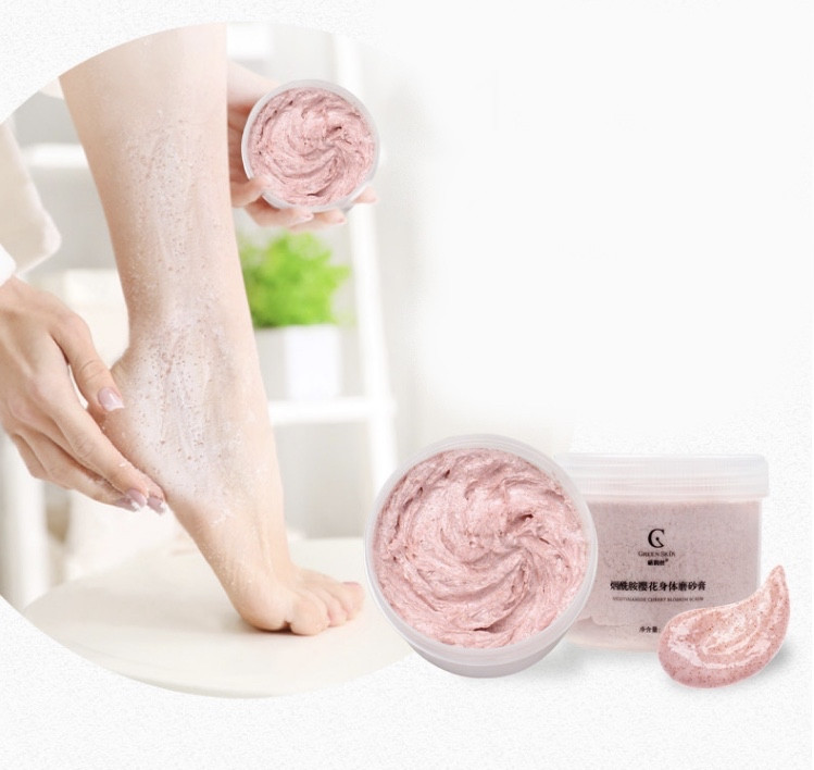 Green Skin Nicotinamide Cherry Scrub цукровий скраб для тіла з екстрактом вишні 250 g
