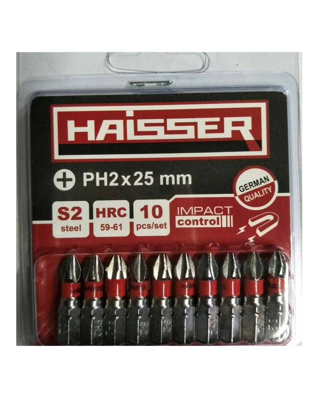 Біта РН1 х 25, сталь S2, Haisser 81373 (2712718)